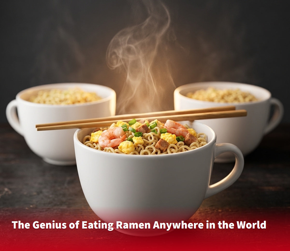 Cup Noodles: The Genius of Eating Ramen Anywhere in the World