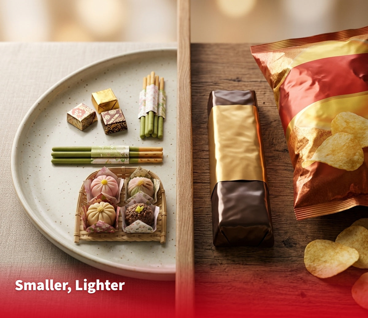 Smaller, Lighter, Less Sweet: How Japanese Snacks Differ from the Rest of the World