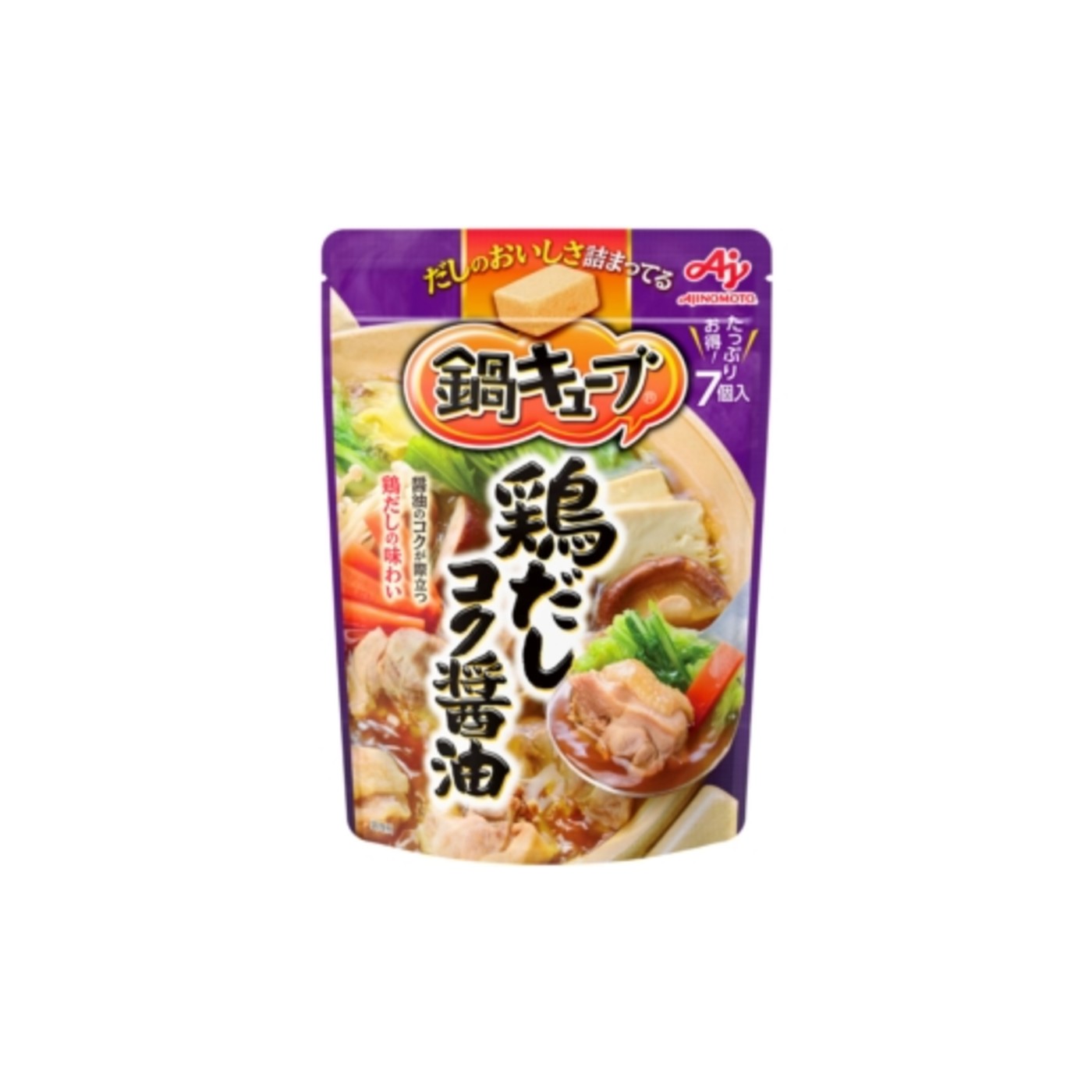 Ajinomoto Nabe Cube Chicken Dashi Rich Soy Sauce 7 - img-1
