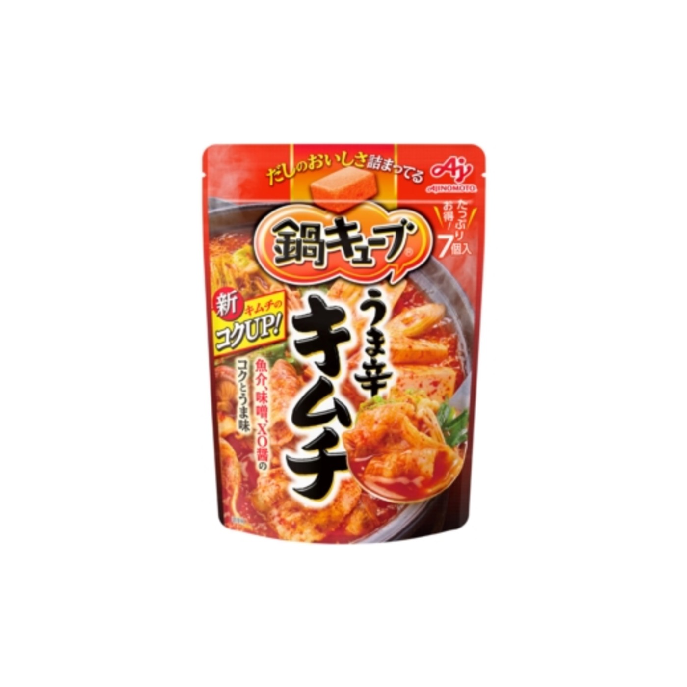 Ajinomoto Nabe Cube Spicy Kimchi 7 - img-1