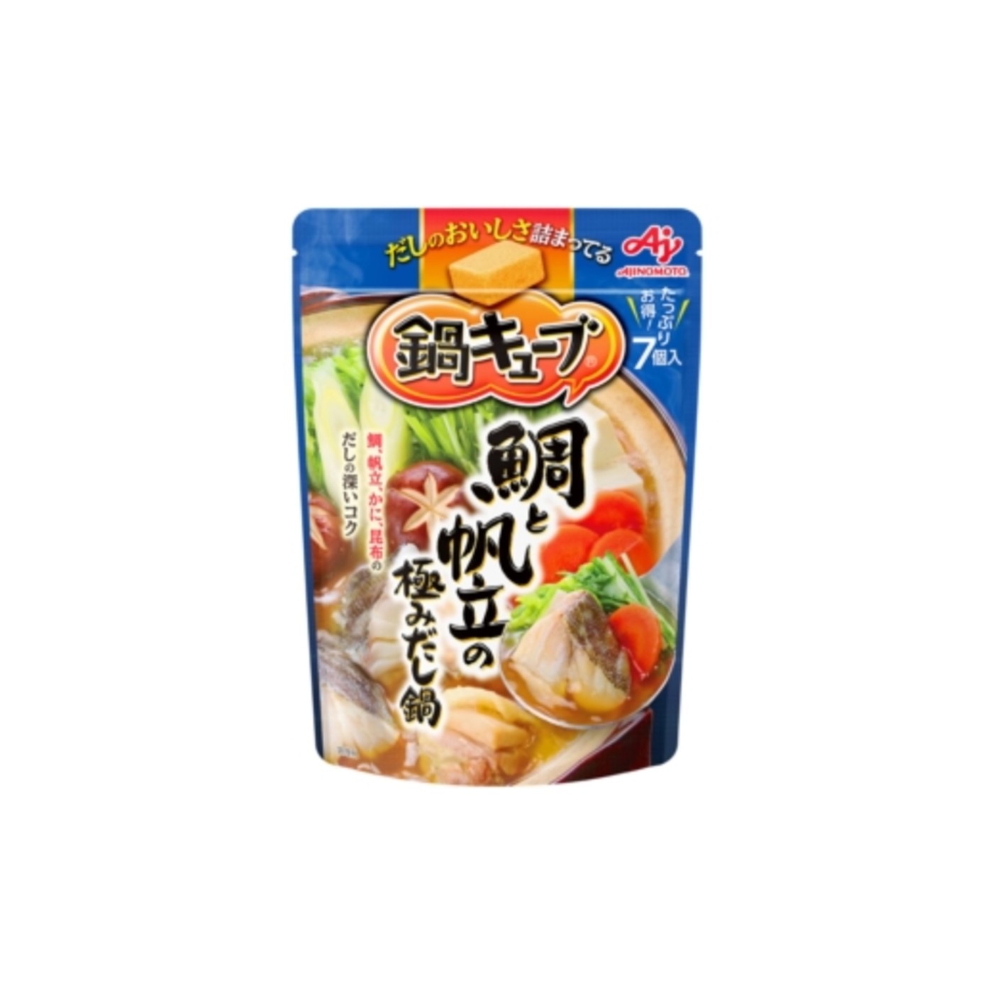 Ajinomoto Nabe Cube Sea Bream and Scallop Dashi 7 - img-1