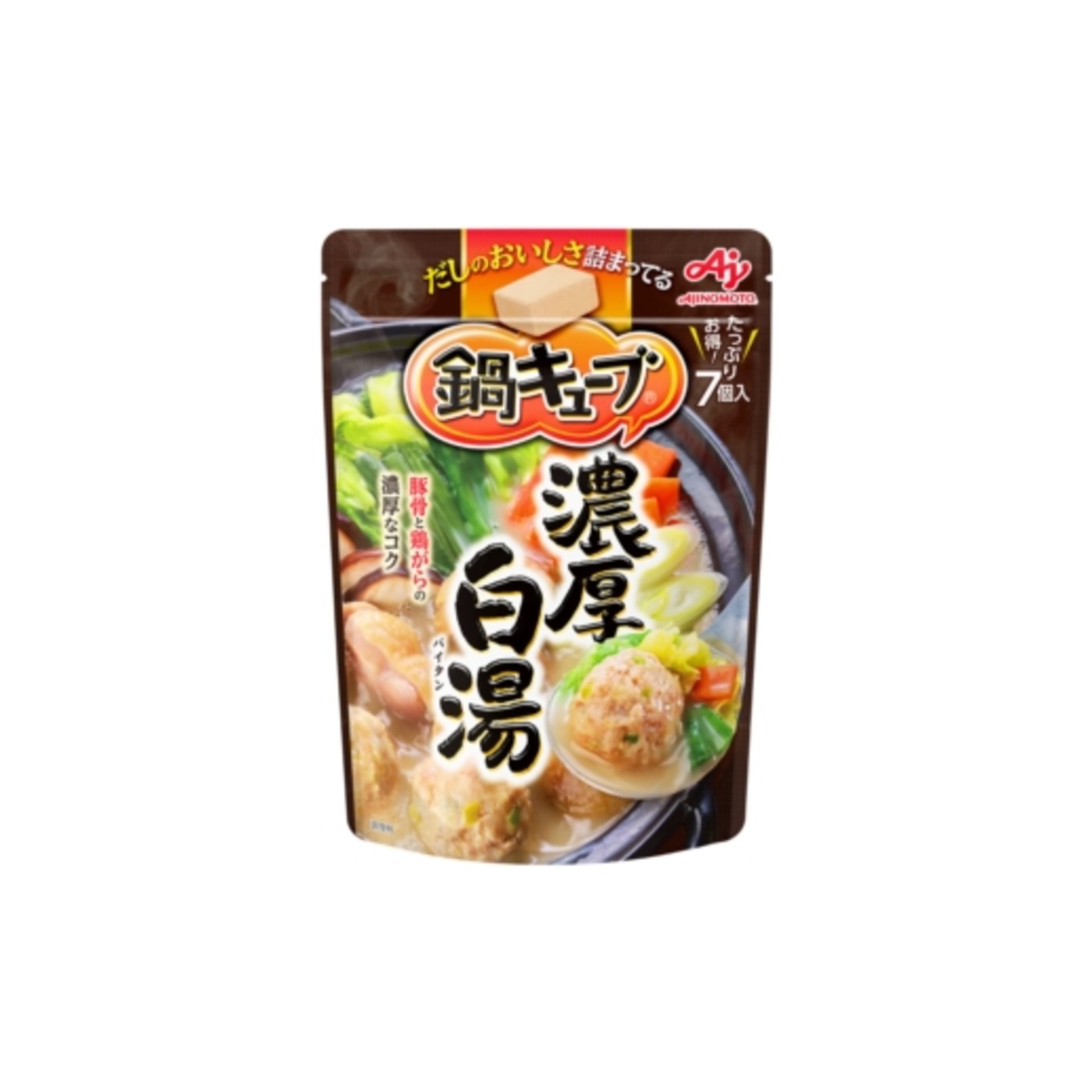 Ajinomoto Nabe Cube Rich Paitan 7 - img-1