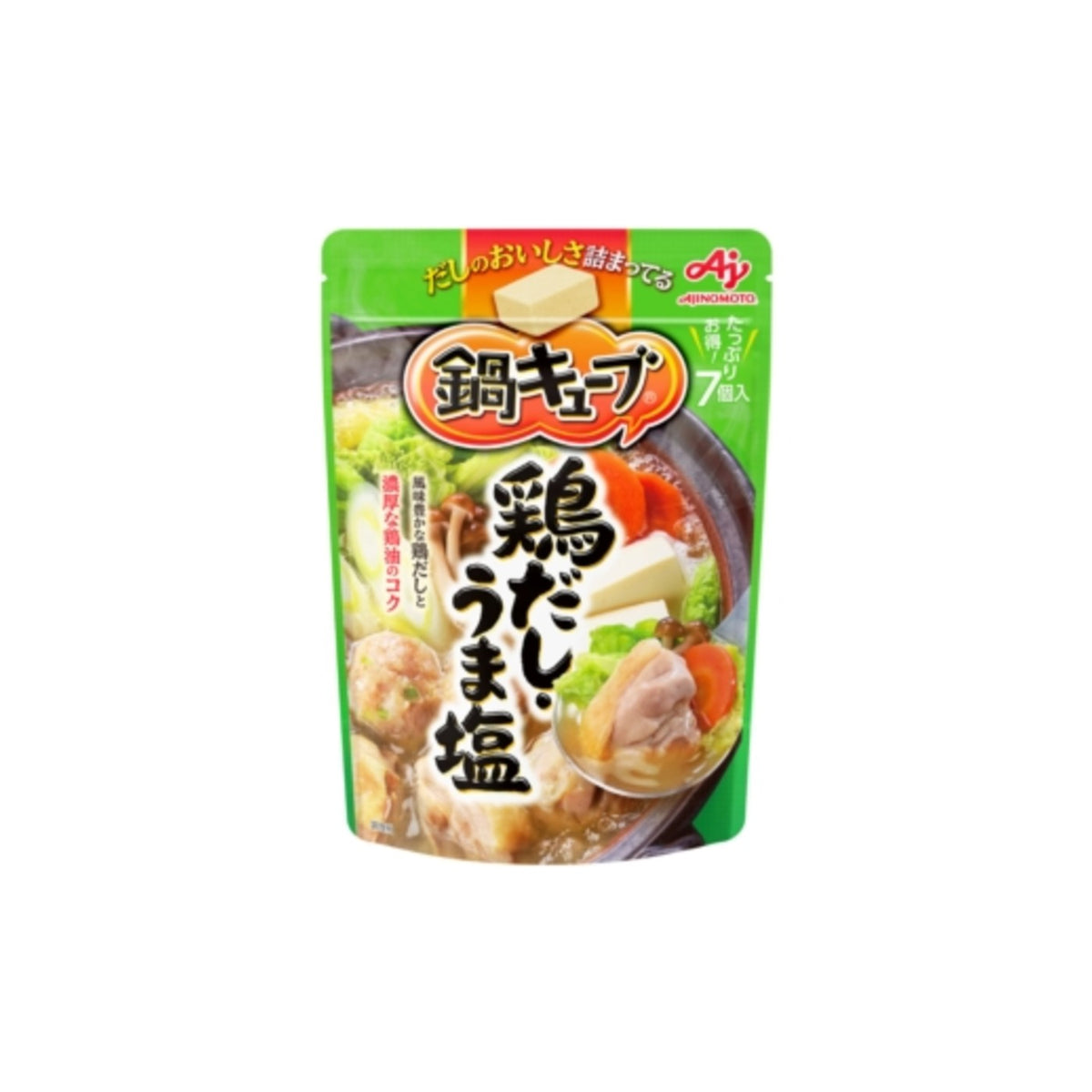 Ajinomoto Nabe Cube Chicken Dashi Umashio 7 - img-1