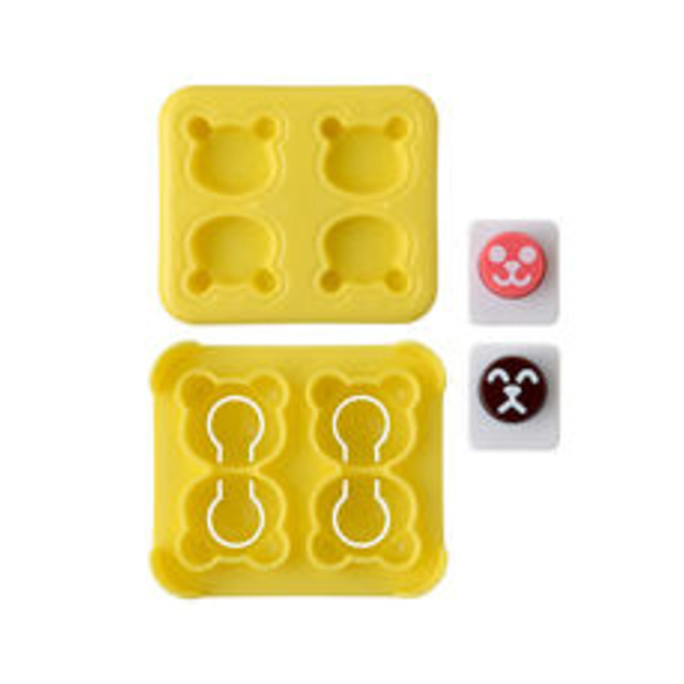 Arnest Nico Kitchen Bear Mini Onigiri Press 2pcs A-77024 - img-1