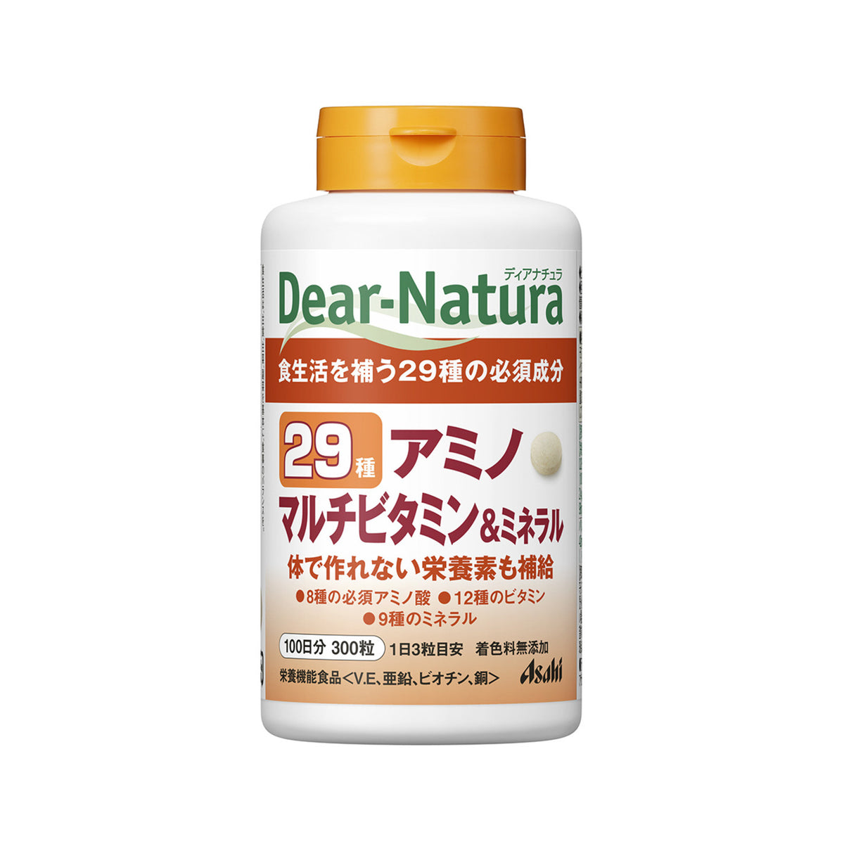 Asahi Dear-Natura 29 Amino Multi Vitamin Mineral 300 Tablets