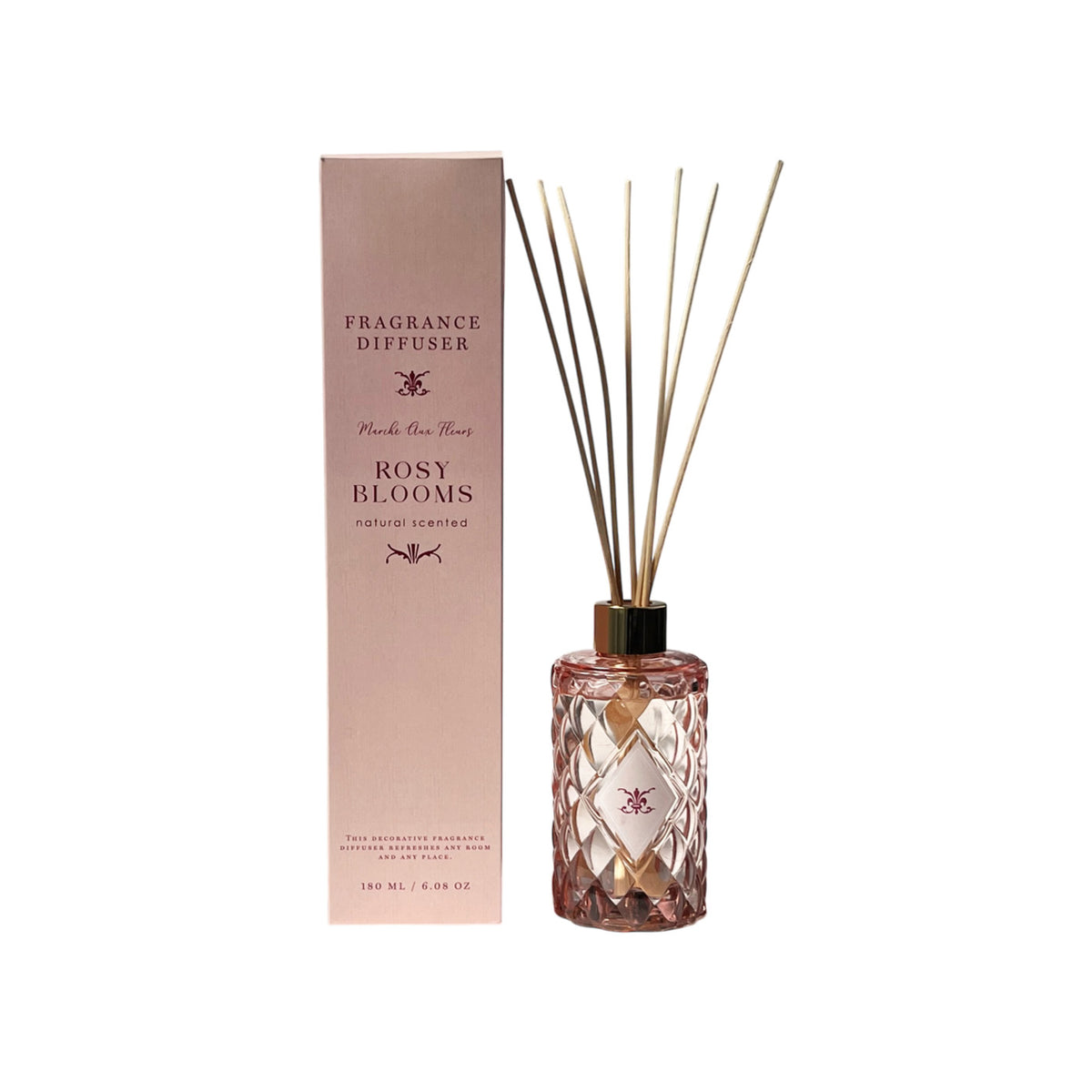 Aux Marche Aux Fleurs Fragrance Diffuser Rosy Blooms
