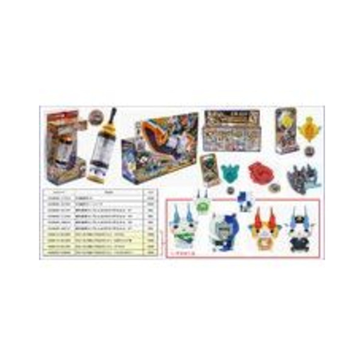 Bandai Yo-kai Watch Special 7-Piece Set - img-1