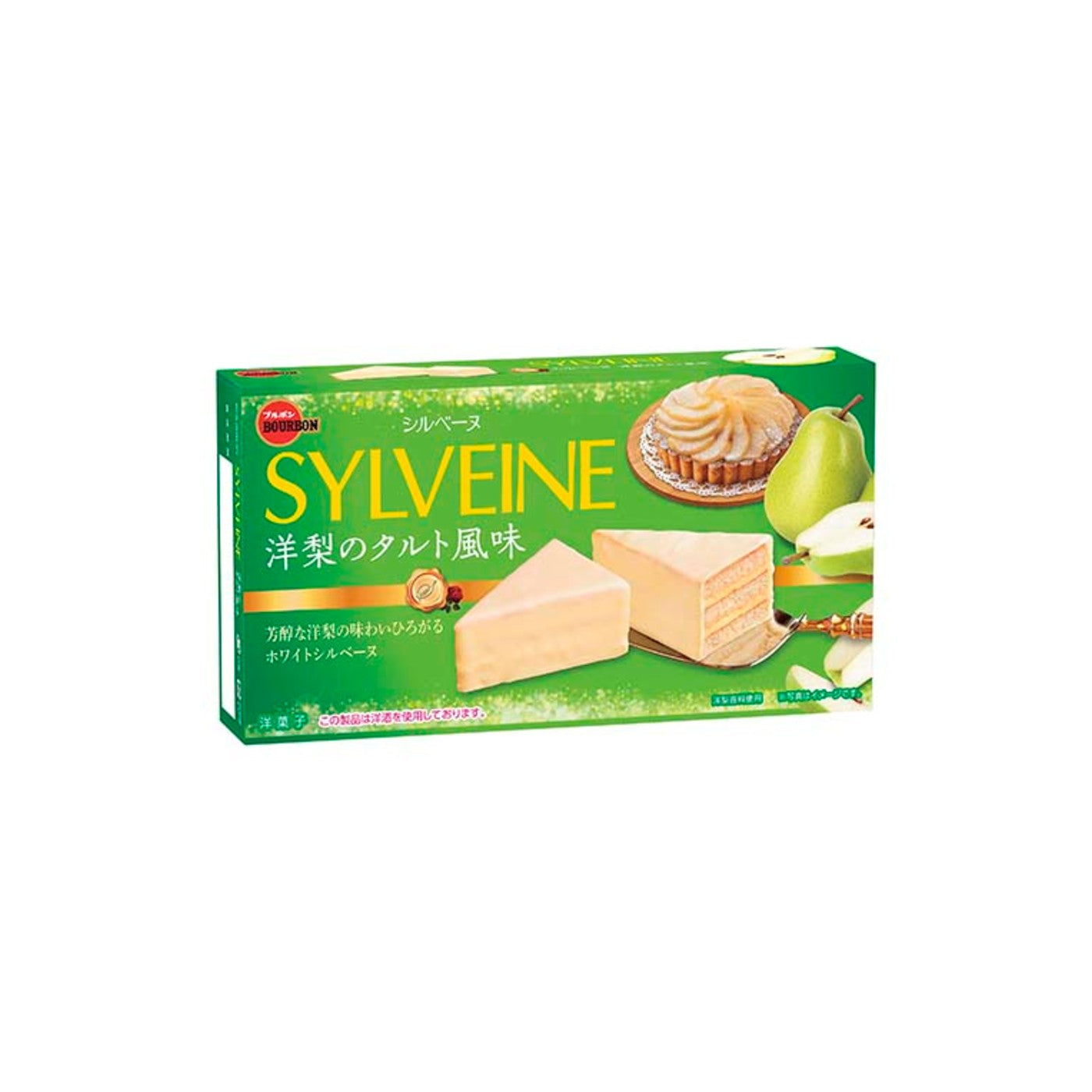 Bourbon Sylveine Pear Tart Flavor Cake 6 Pieces - img-1