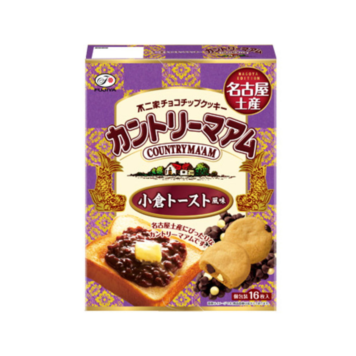 Country Ma'am Ogura Toast Flavor 16pcs (Nagoya Souvenir) - img-1