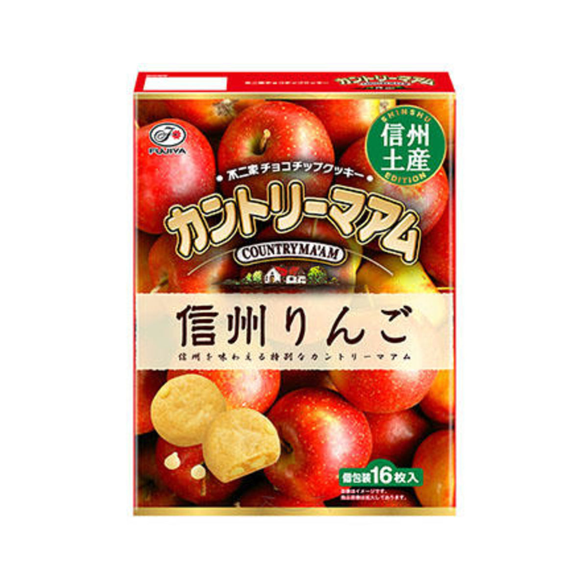 Country Ma'am Shinshu Apple 16pcs (Shinshu Souvenir) - img-1