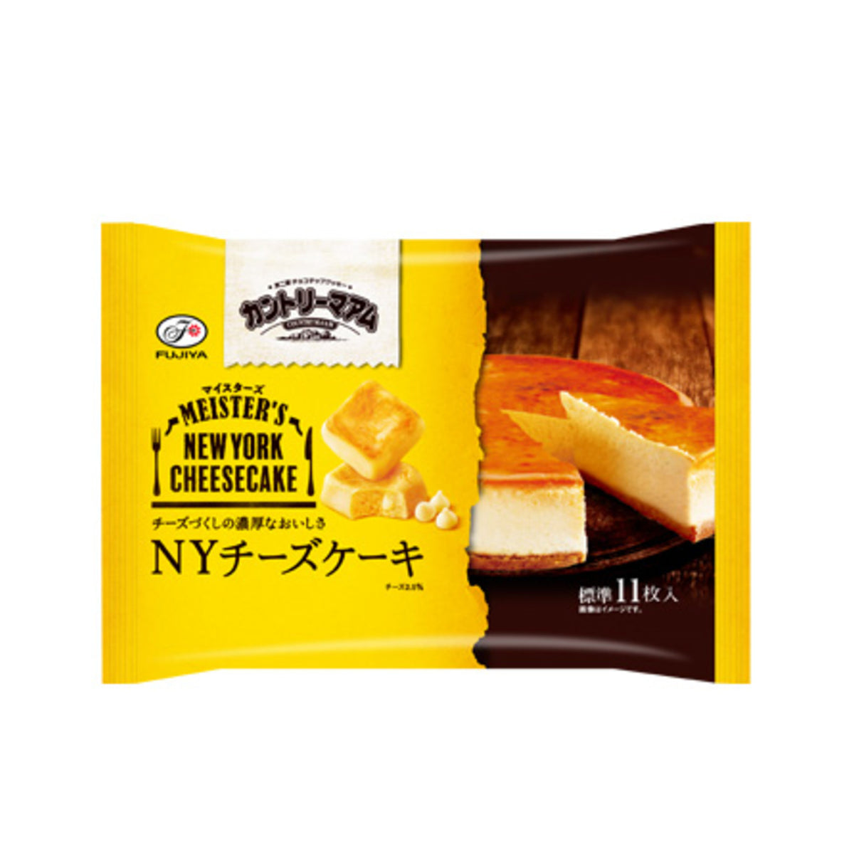 Fujiya Country Ma'am Meisters NY Cheesecake 107g - img-1