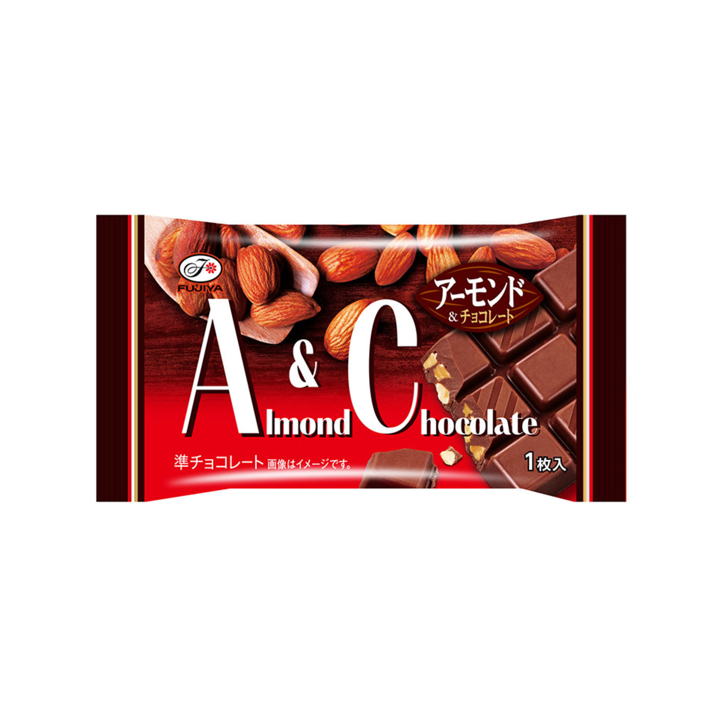Fujiya Country Maam 1pc Almond & Chocolate - img-1