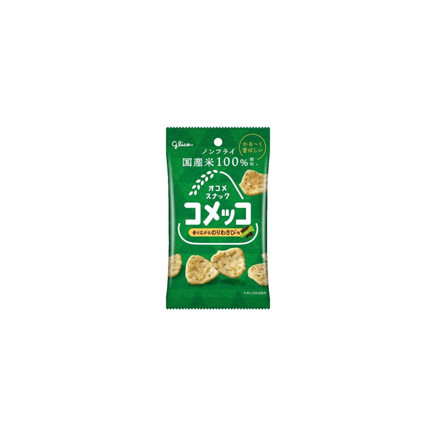 Komekko Seaweed Wasabi Flavor 26g - img-1