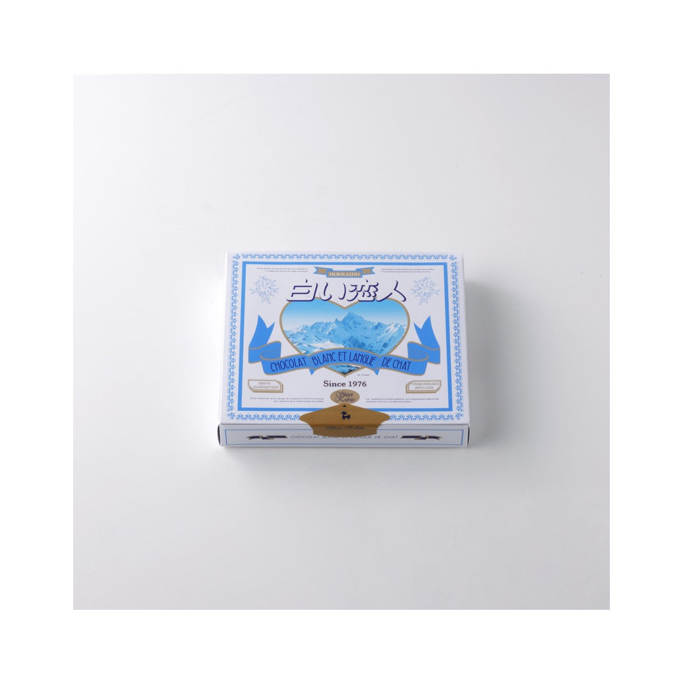 Ishiya Shiroi Koibito White Chocolate Langue de Chat Cookies 12 Pieces (Hokkaido Souvenir) - img-1