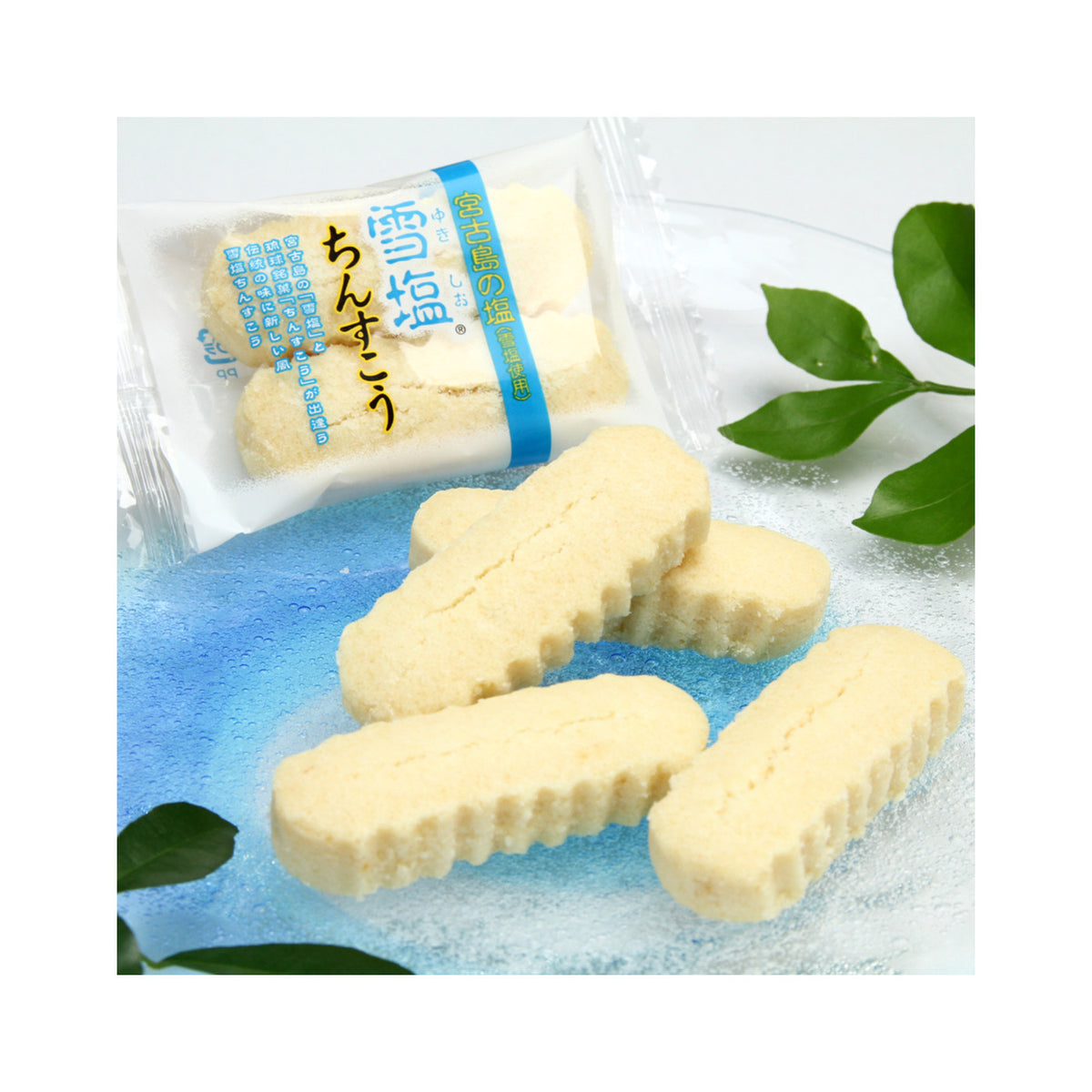 Nanpudo Yukishio Chinsuko Okinawan Salt Shortbread 24 Pieces (Okinawa Souvenir) - img-2