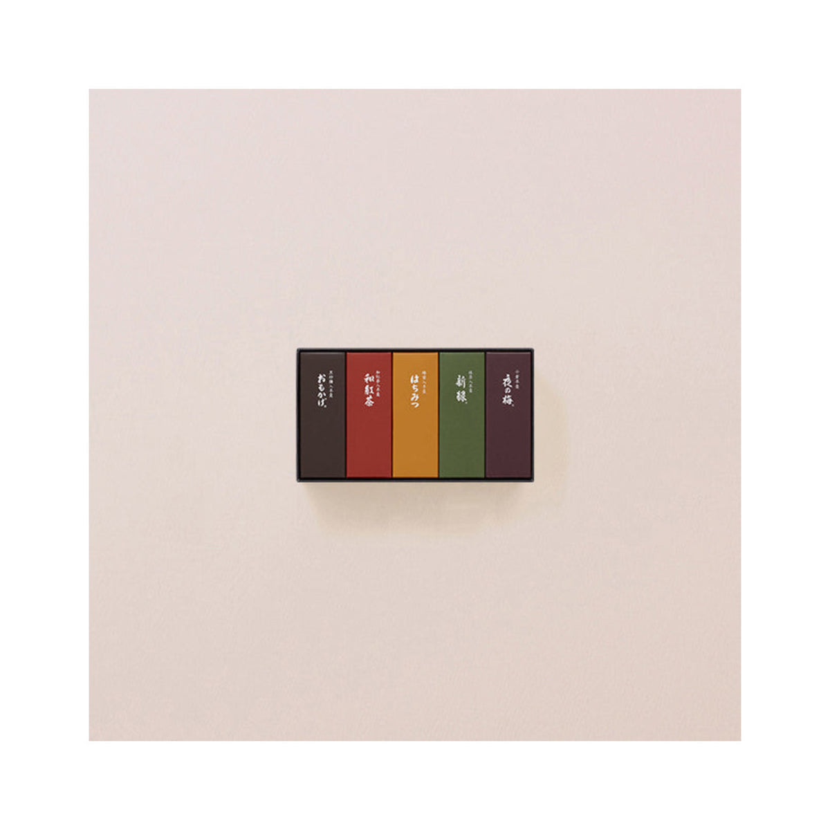 Toraya Small Yokan Sweet Bean Jelly 5 Bars Assorted (Tokyo & Kyoto) - img-1