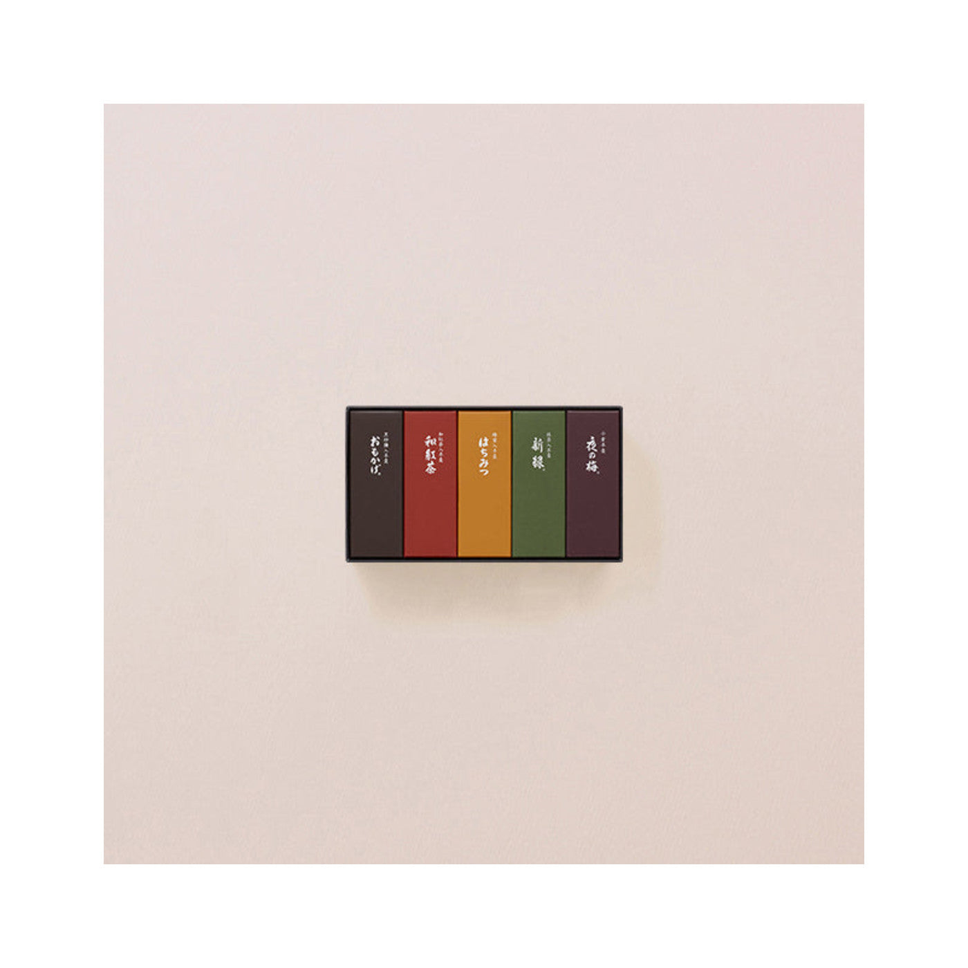 Toraya Small Yokan Sweet Bean Jelly 5 Bars Assorted (Tokyo & Kyoto) - img-1