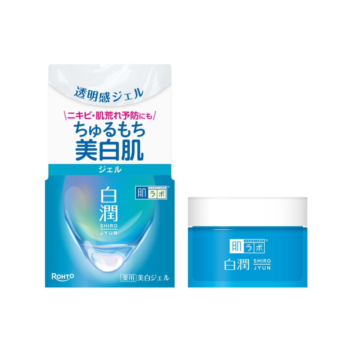 Hada Labo Shirojyun Medicated Whitening Gel 100g