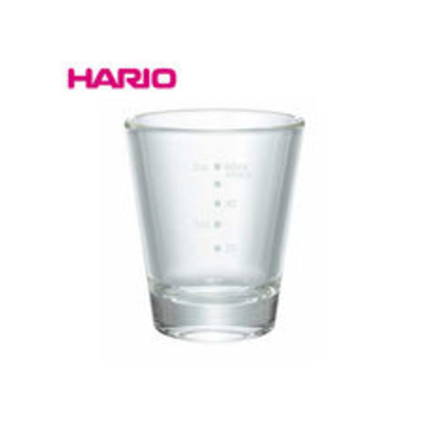 Hario Heat-Resistant Glass Shot Glass 80ml SGS-80 - img-1