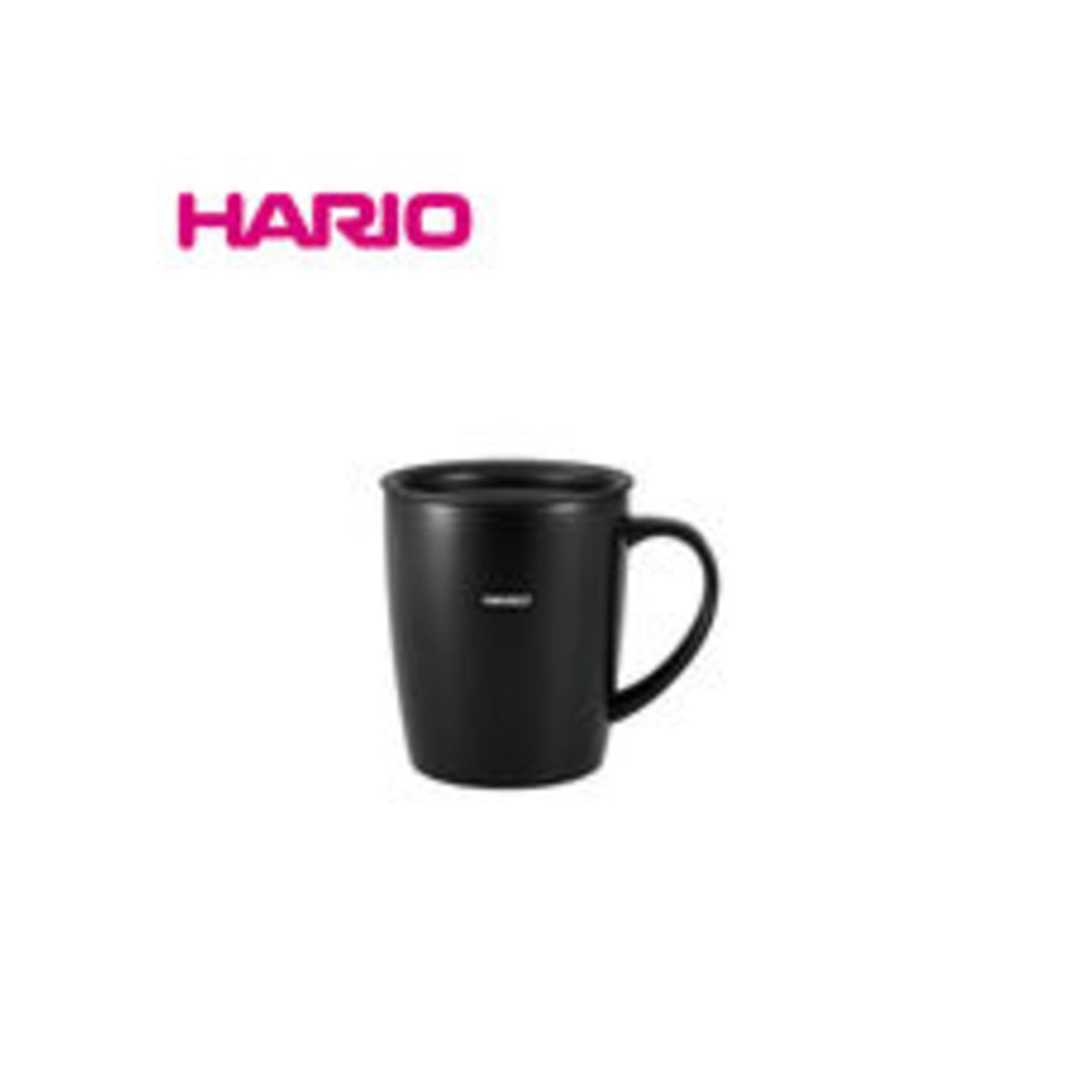 Hario Insulated Stainless Mug with Lid 300ml SMF-300-B Black - img-1