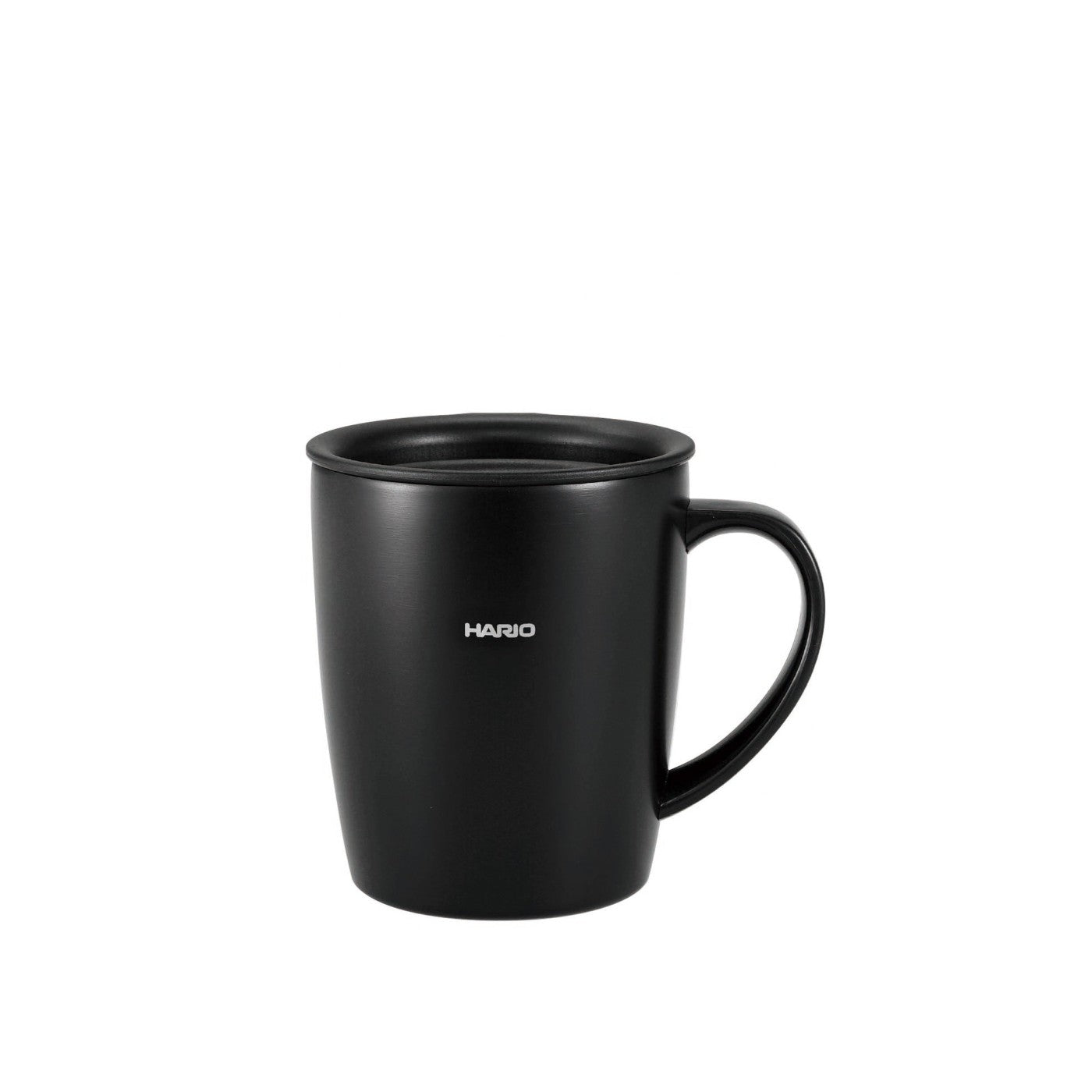 Hario Insulated Stainless Mug with Lid 300ml SMF-300-B Black