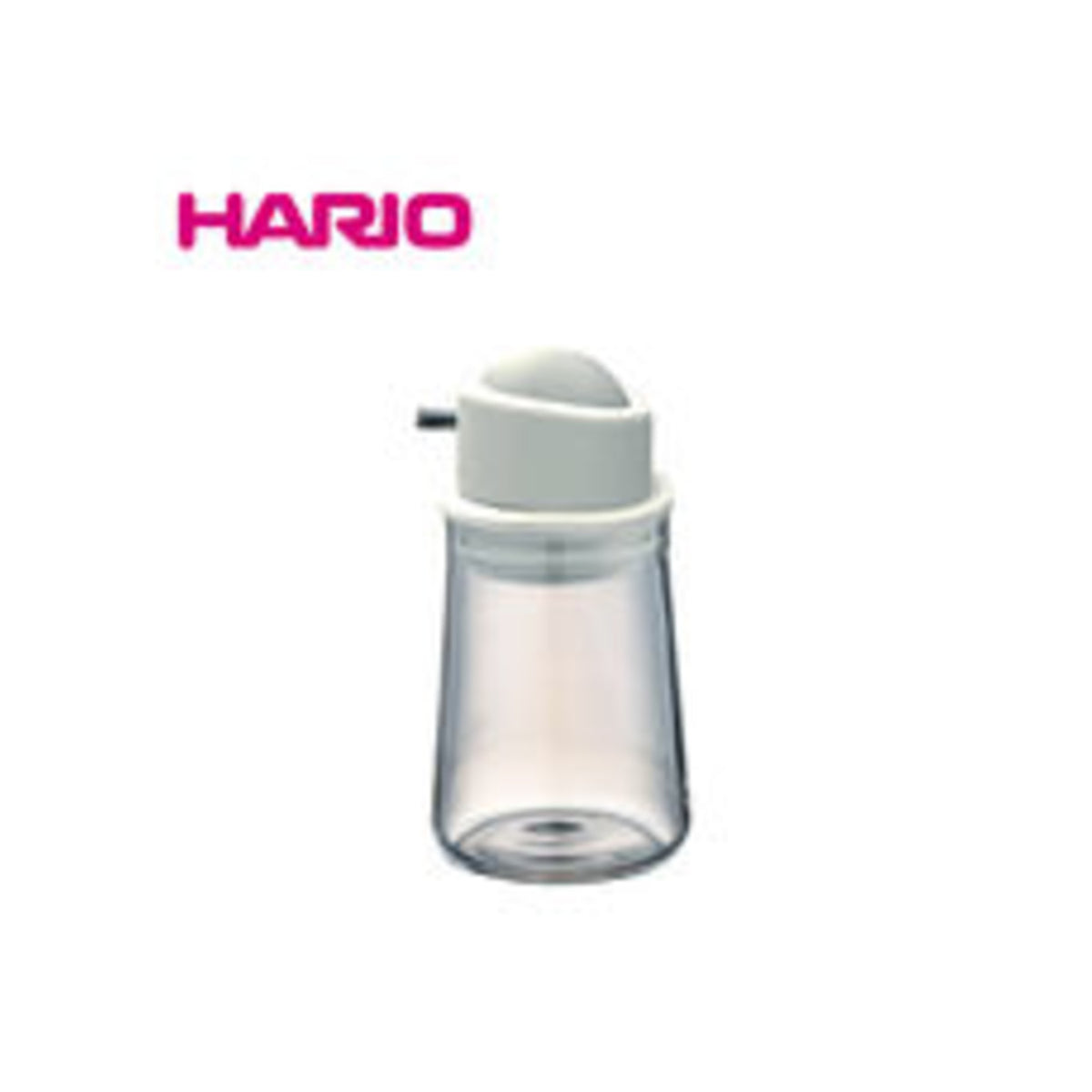 Hario One-Push Soy Sauce Dispenser 80ml SYO-100-PGR Pale Gray - img-1