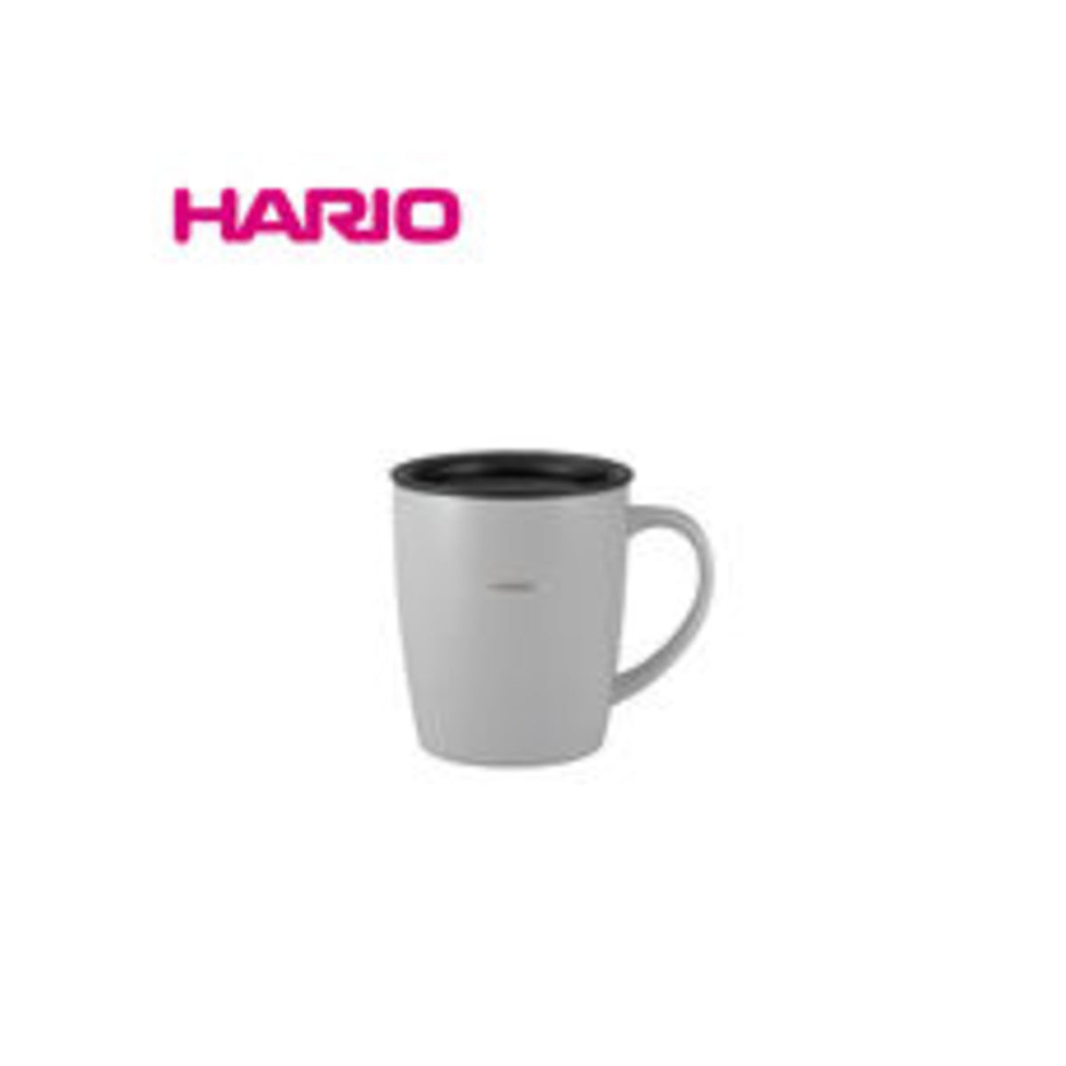 Hario Insulated Stainless Mug with Lid 300ml SMF-300-GR Gray - img-1