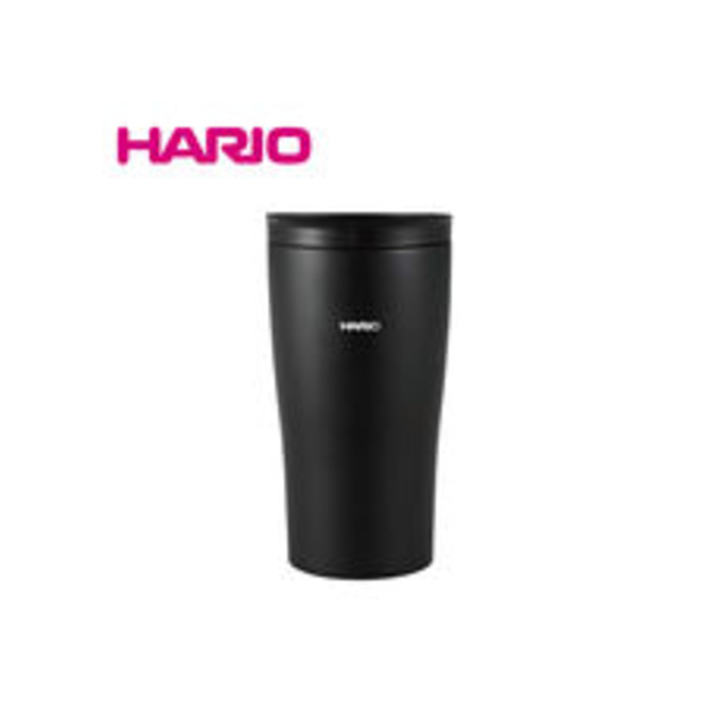 Hario Insulated Stainless Tumbler with Lid 300ml STF-300-B Black - img-1