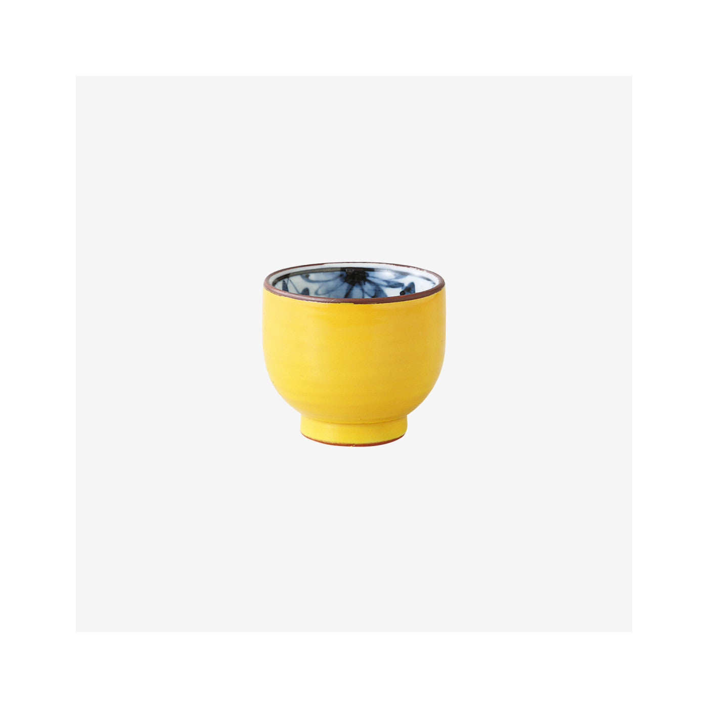 Saikai Toki Hasami Ware Ki-Kochi Yellow Sake Cup 20ml