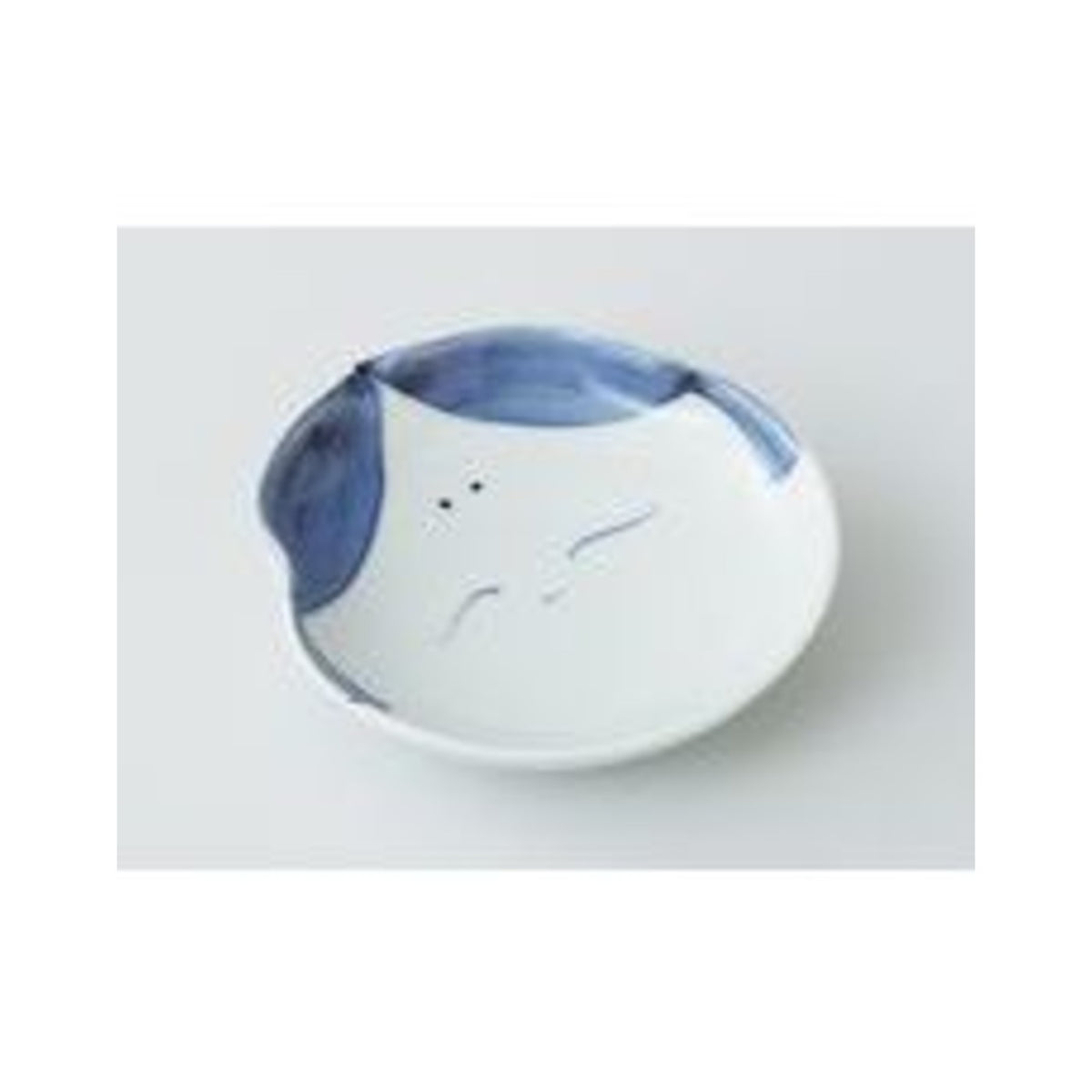 Saikai Toki Hasami Ware Okame Small Plate - img-1