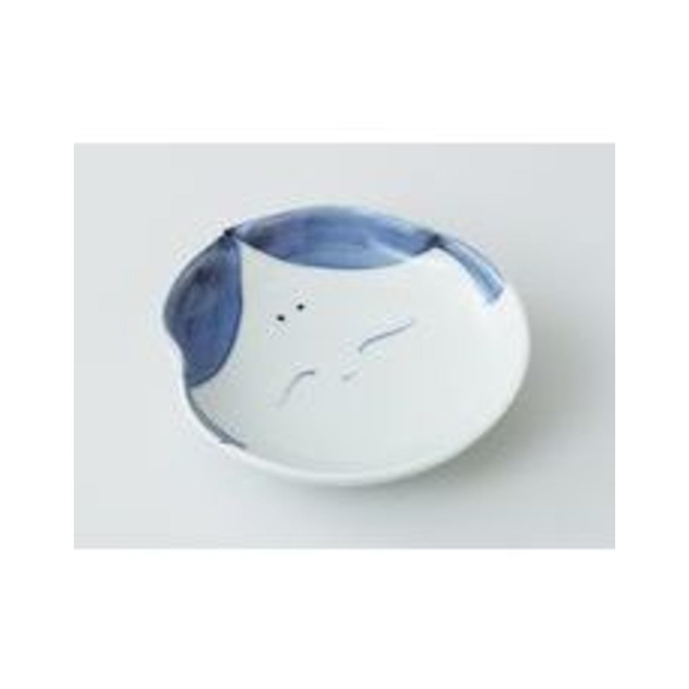 Saikai Toki Hasami Ware Okame Small Plate - img-1