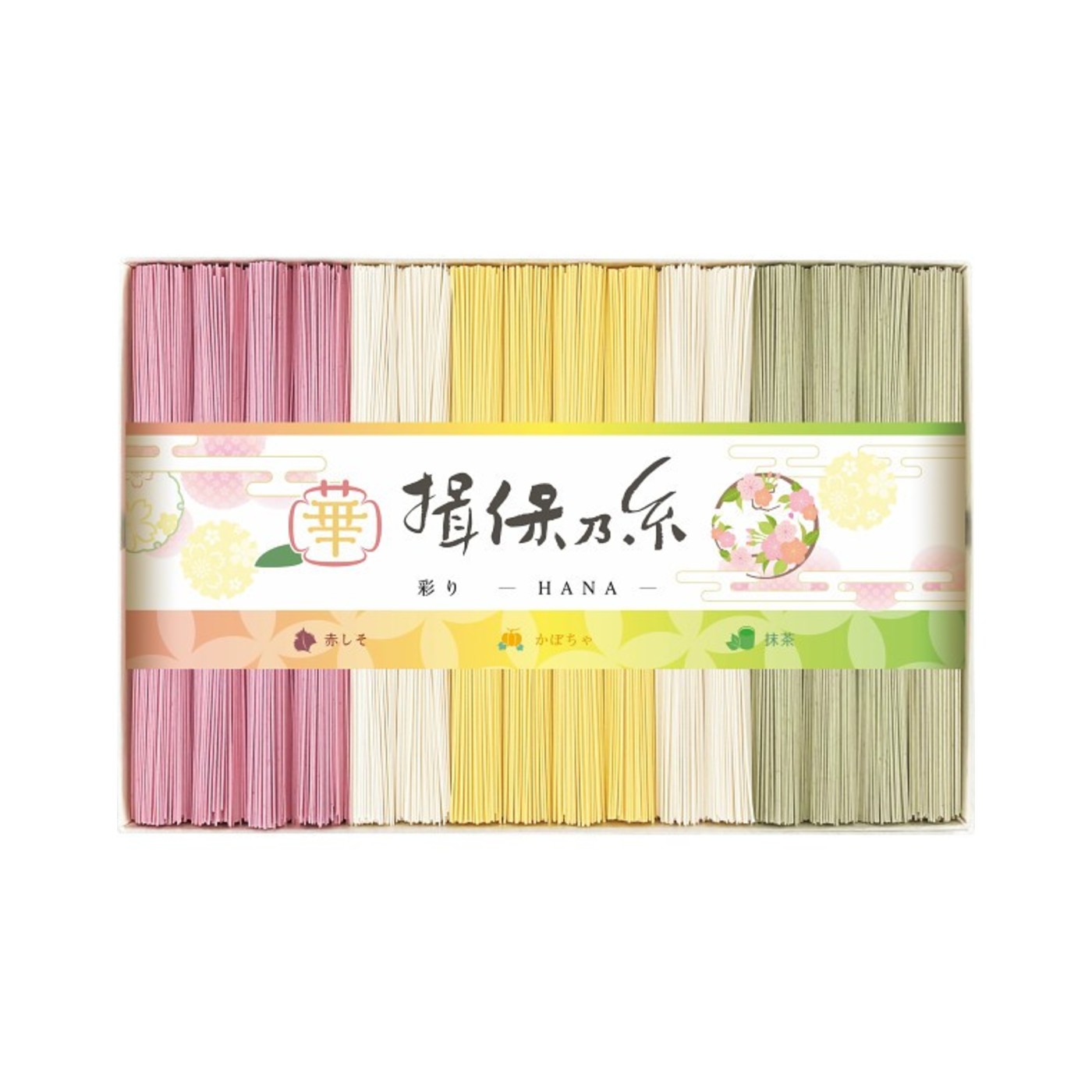 Ibonoito Tokkyu Somen Irodori Hana 16 Bundles CST-30 800g - img-1
