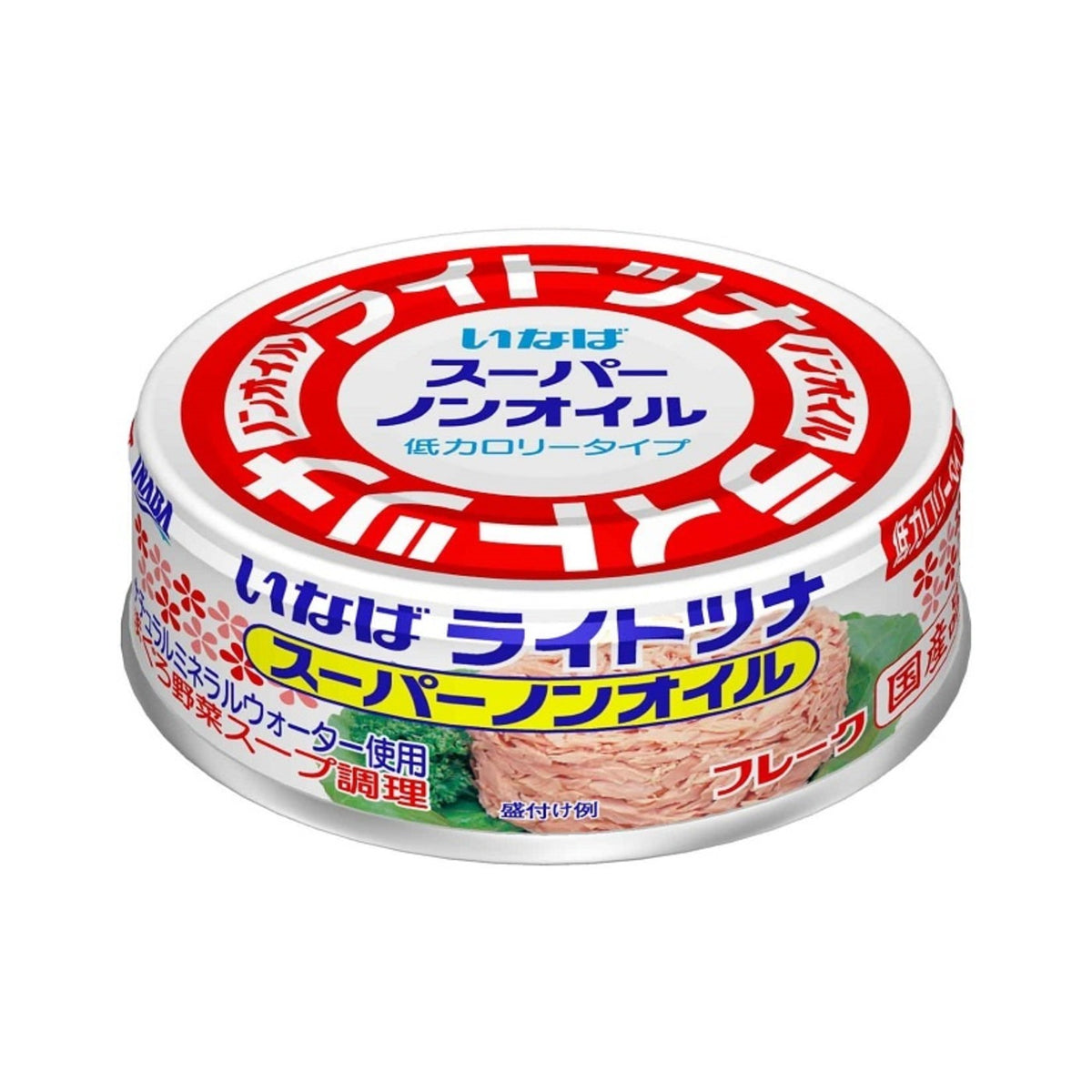 Inaba Light Tuna Super Non-Oil 70g - img-1
