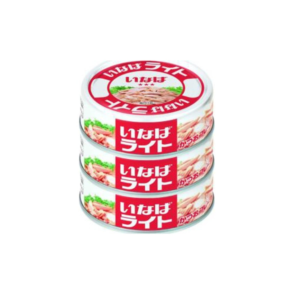 Inaba Light Flake Tuna 3 Cans - img-1