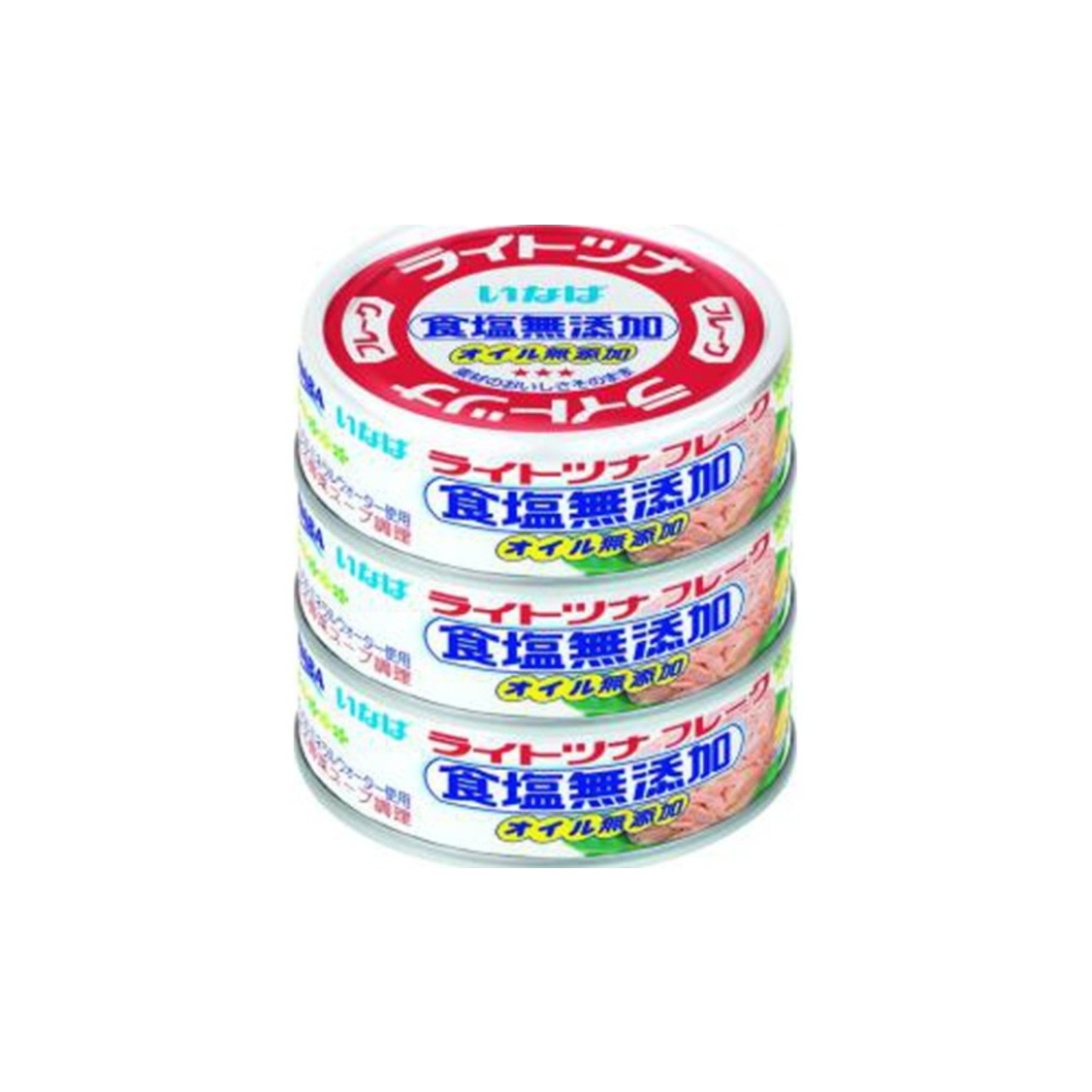 Inaba Light Tuna No Salt Added - img-1