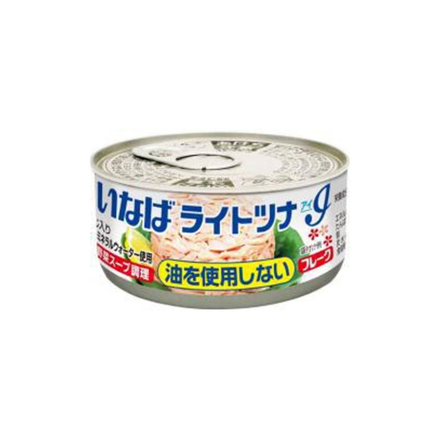 Inaba Light Tuna Eye Oil-Free Flake 55g Single - img-1
