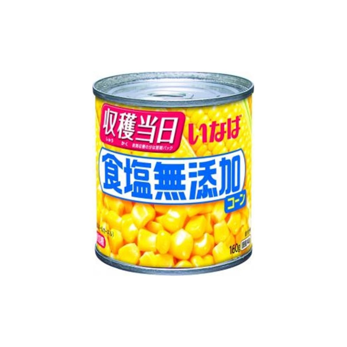 Inaba No Salt Added Sweet Corn Single 160g Can - img-1