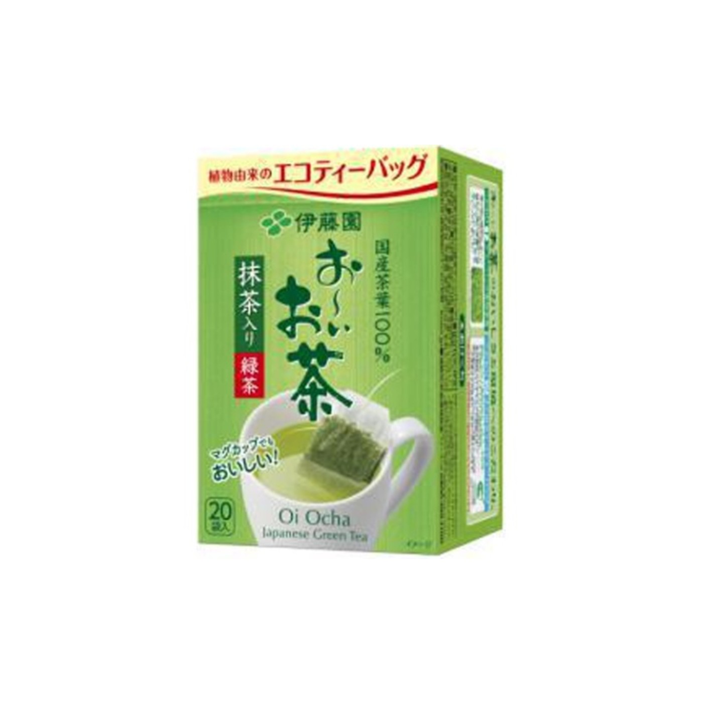 Itoen Oi Ocha Eco Tea Bag Green Tea 20 Bags - img-1