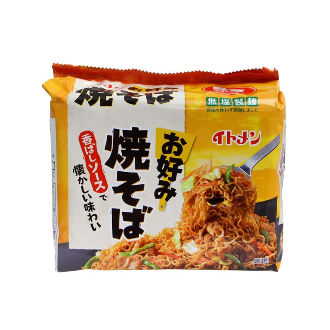 Itomen Okonomi Sauce Yakisoba 5-Pack - img-1