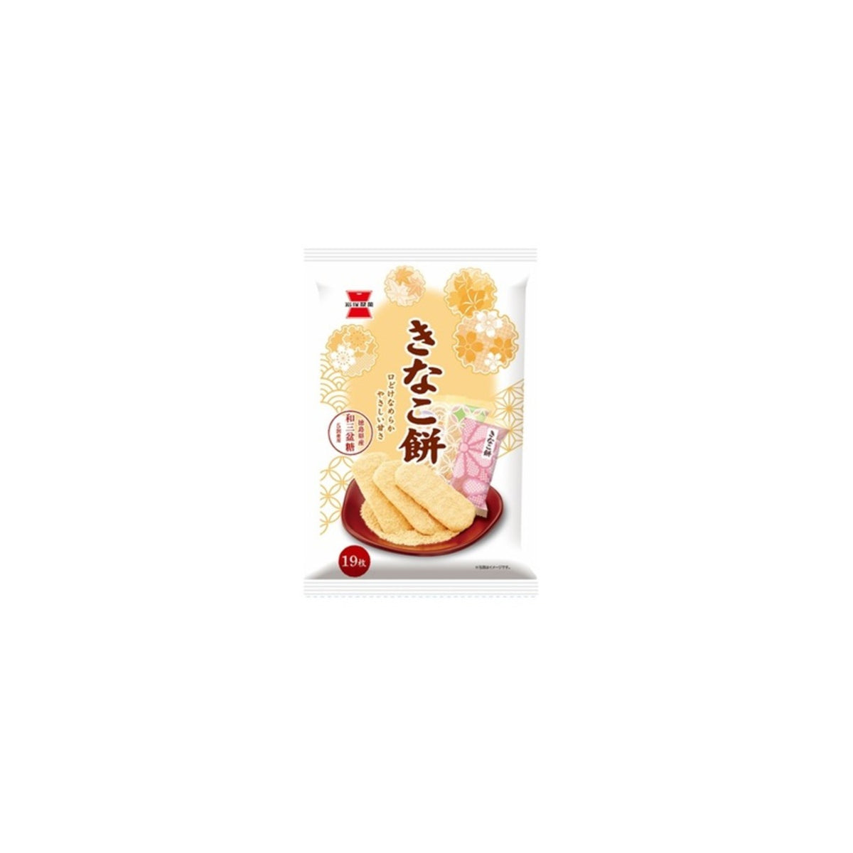 Iwatsuka Seika Kinako Mochi 19 pcs - img-1
