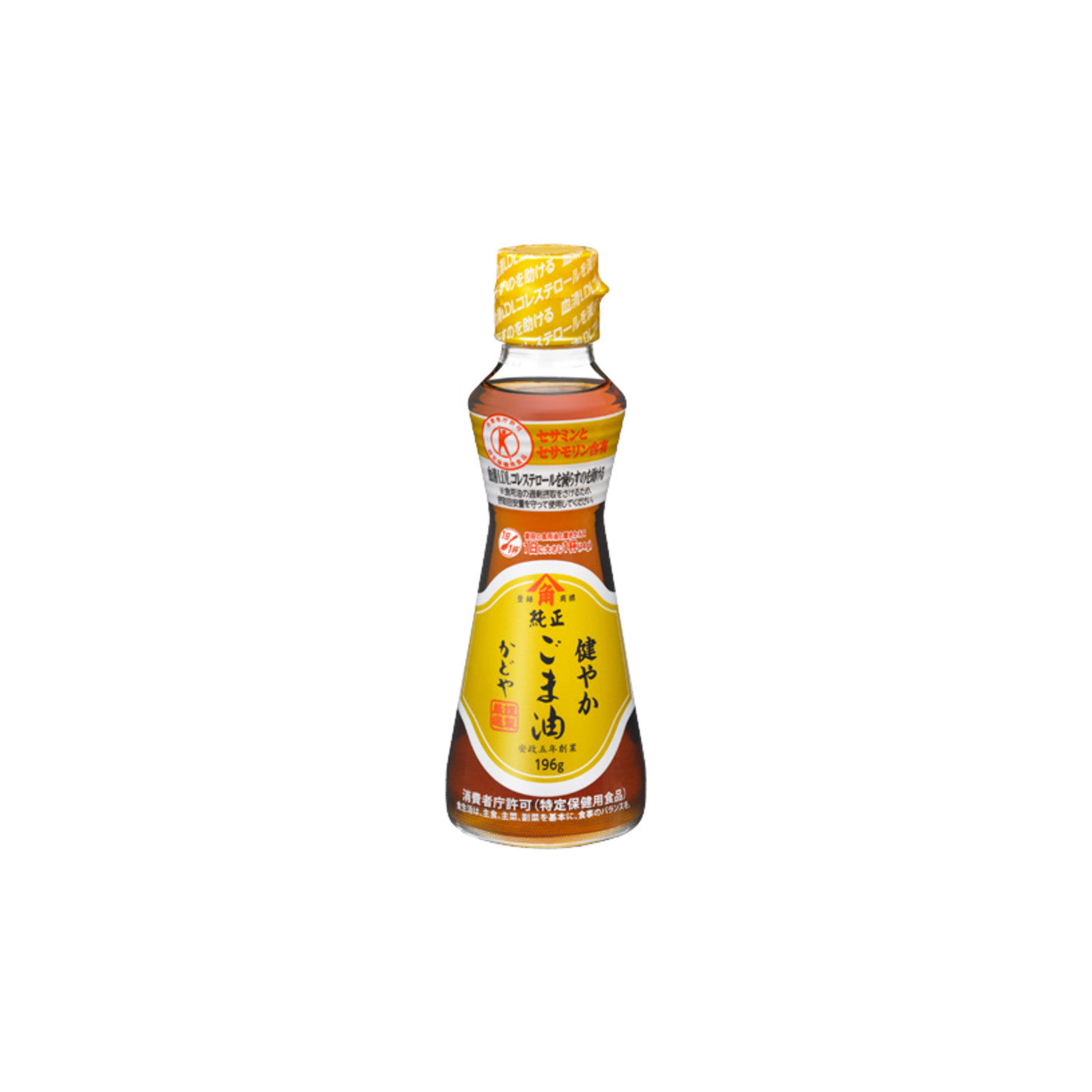 Kadoya Sukoyaka Pure Sesame Oil 196g - img-1