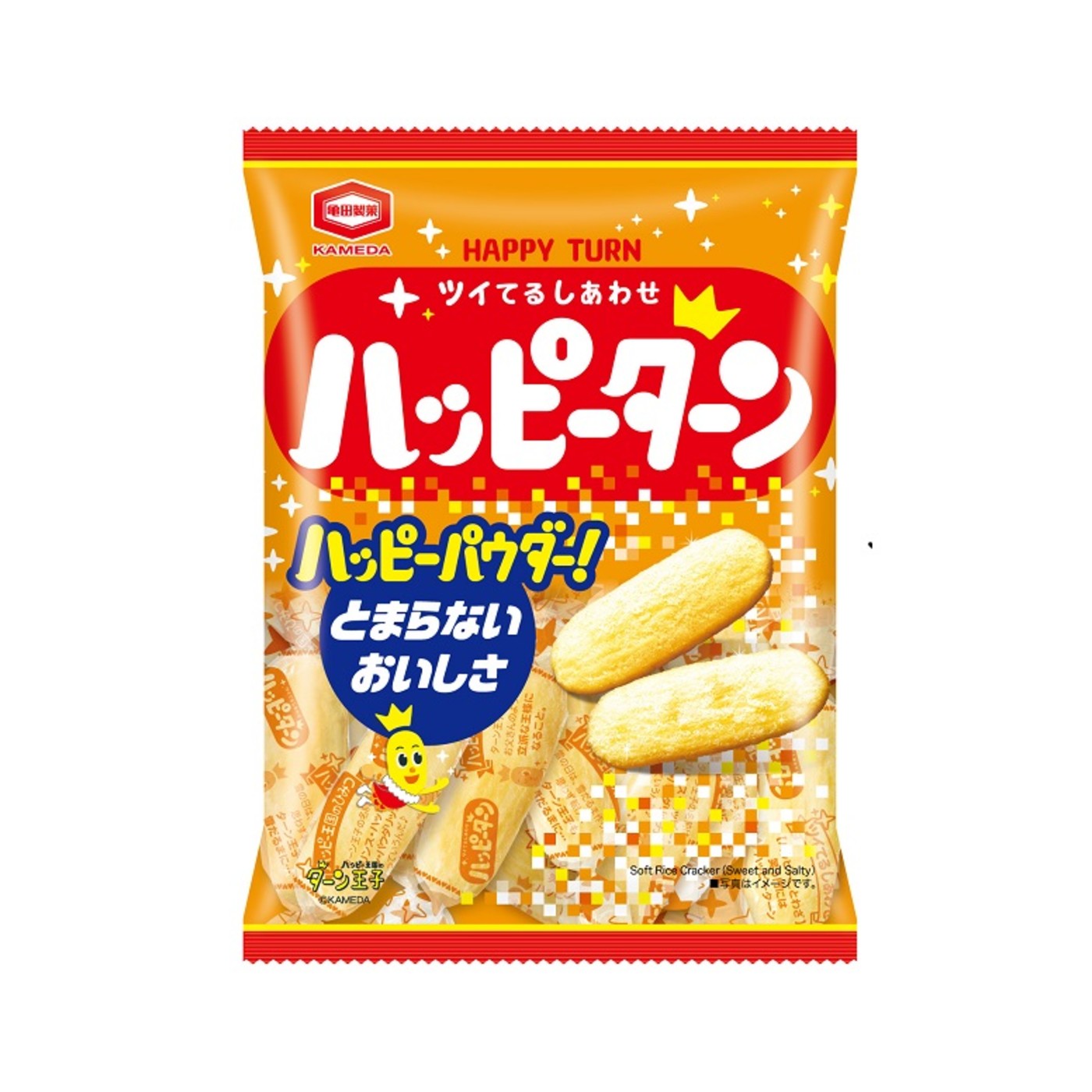 Kameda Happy Turn Rice Crackers 96g - img-1