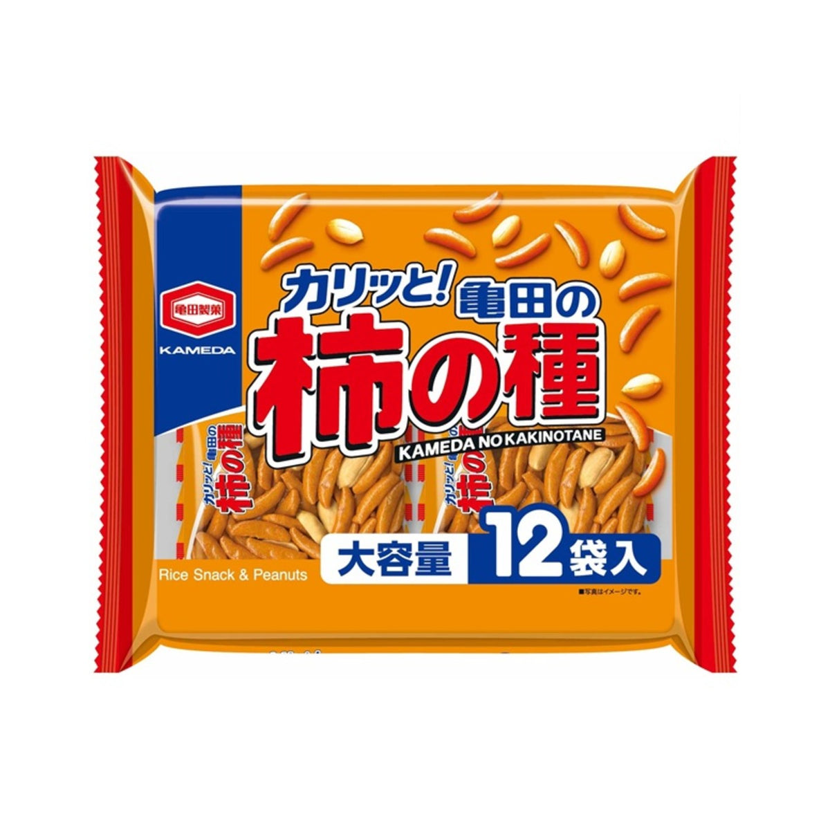 Kameda Kakinotane Rice Cracker Mix 360g (12 Bags) - img-1