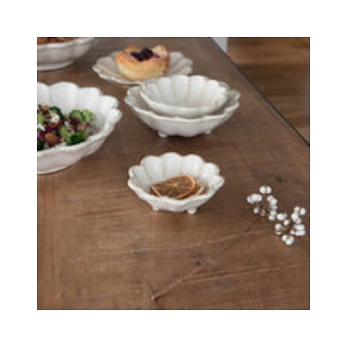 Kaneko Kohyo Rinka 10cm Bowl Shironeri Mino Ware - img-1