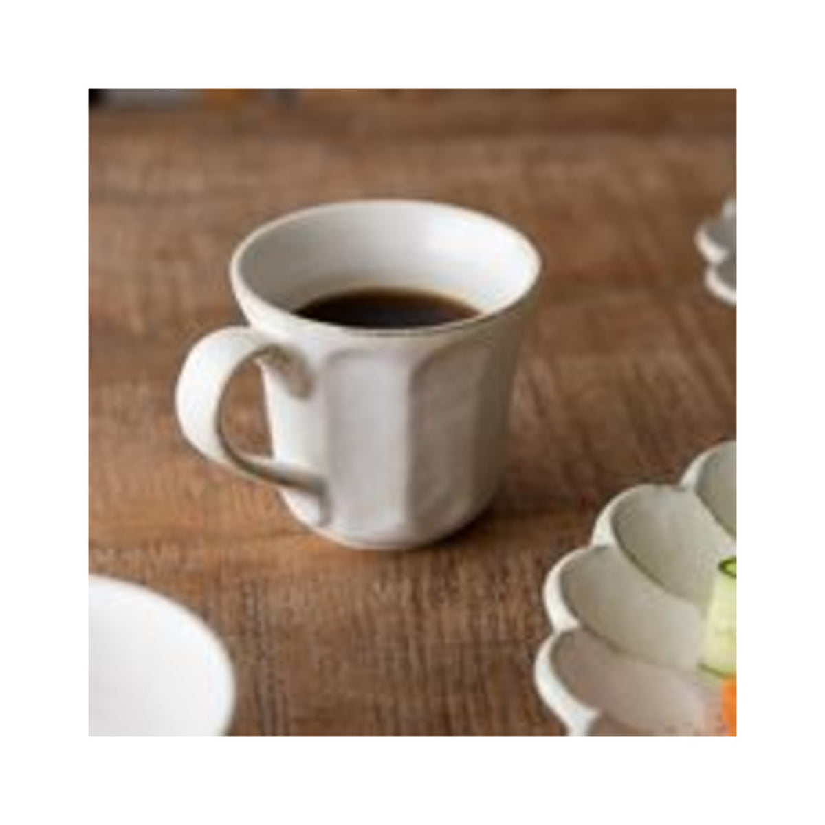 Kaneko Kohyo Rinka 12cm Mug Shironeri Mino Ware - img-1
