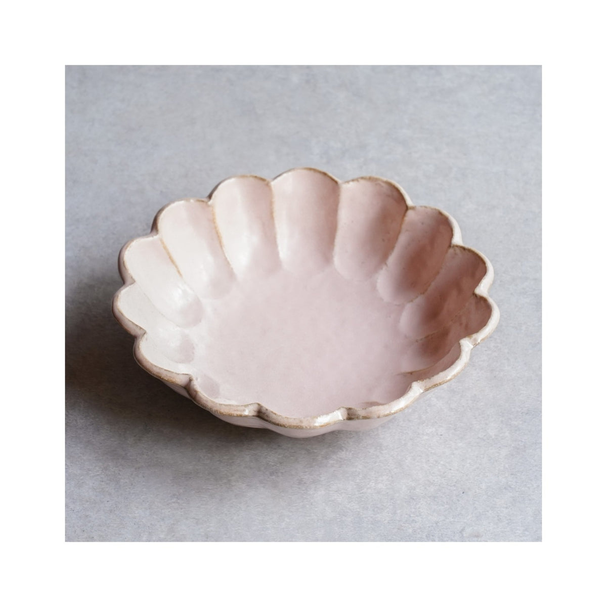 Kaneko Kohyo Rinka 21cm Bowl Momoneri Mino Ware