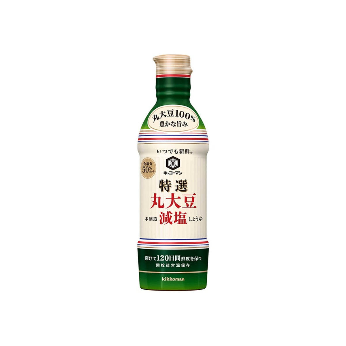 Kikkoman Maru Soybean Low Sodium Shoyu - img-1