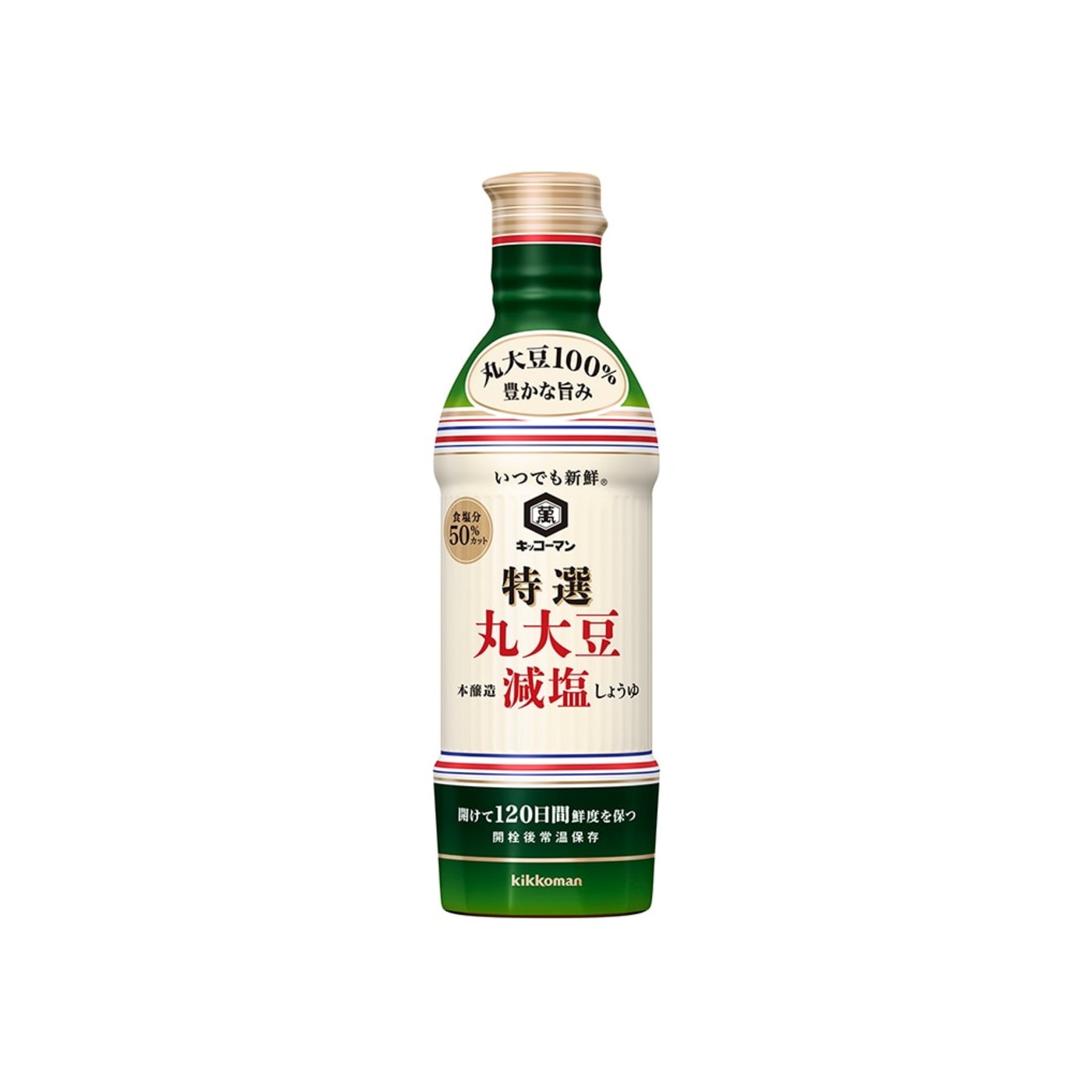 Kikkoman Maru Soybean Low Sodium Shoyu - img-1