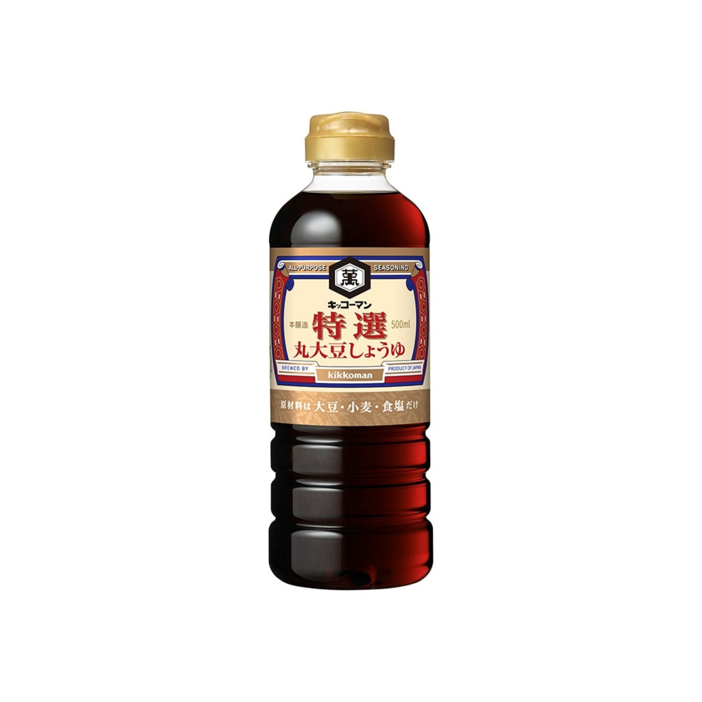 Kikkoman Maru Soybean Shoyu 500 ml - img-3