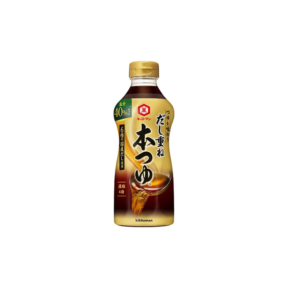 Kikkoman Hon Tsuyu 40% Reduced Salt 500ml - img-1